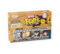 Funko Bitty POP! 4 Pack Demon Slayer: Inosuke | Official Merch - Tiny 0.9 inch Figures with Display Shelf - Cake Topper, Party Bag and Stocking Filler Gift