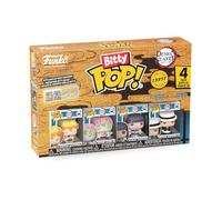 Bitty POP! Demon Slayer: Zenitsu Agatsuma, Mitsuri Kanroji & Kanao Tsuyuri 4-Pack