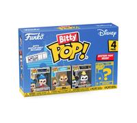 Funko Bitty POP! 4 Pack: Disney - Sorcerer Mickey, Dale, Princess Minnie, Mystery Mini Figure - Styles may vary - 0.9 inch (2.2 cm) Collectable - Stackable Display Shelf Included - Gift Idea