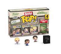 Funko Bitty POP! 4 Pack: Parks & Recreation - Ann, Leslie, April (Goddess), Mystery Mini Figure - Styles may vary - 0.9 inch (2.2 cm) Collectable - Stackable Display Shelf Included - Gift Idea