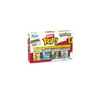 Funko Bitty POP! 4 Pack: Pokemon - Pikachu, Vaporeon, Caterpie, Cubone - 0.9 inch (2.2 cm) Collectable - Stackable Display Shelf Included