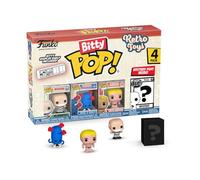 Funko Bitty POP! 4 Pack: Retro Toys - Mr. Monopoly + Mystery | Official Ad Icons Merch - Tiny 0.9 inch Figures with Display Shelf - Cake Topper, Party Bag and Stocking Filler Gift