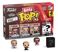 Funko Bitty POP! 4 Pack WWE : Bret Hart, Shawn Michaels + Mystère