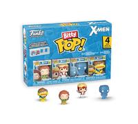 Funko Bitty POP! 4 Pack: X-Men - Jean Grey - 1 in 6 chance of receiving the rare Chase variant - Collectable Vinyl Figure - Gift Idea - Official Merchandise - Toys For Kids & Adults