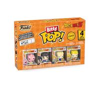 Funko Bitty Pop! DBZ - Goku & Nimbus 4PK - Gohan, Raditz, Piccolo and A Surprise Mystery Mini Figure - 0.9 Inch (2.2 Cm) - Dragon Ball Z Collectable - Stackable Display Shelf Included - Gift Idea