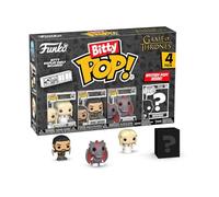 Funko Bitty Pop Age 3+! Game of Thrones - Khaleesi 4pk and A Surprise Mystery Mini Figure - 0.9 Inch (2.2 Cm) - Collectable - Stackable Display Shelf Included - Gift Idea - Party Bags Stocking