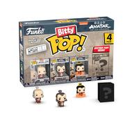 Funko Bitty Pop! Avatar: TLA - Iroh 4PK - Iroh, Admiral Zhao, Firelord Ozai and A Surprise Mystery Mini Figure - 0.9 Inch (2.2 Cm) - Avatar: the Last Airbender Collectable - Gift Idea - Cake Topper