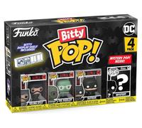 Funko Bitty Pop! Batman 85th - Catwoman 4PK and A Surprise Mystery Mini Figure - 0.9 Inch (2.2 Cm) - DC Comics Collectable - Stackable Display Shelf Included - Gift Idea - Party Bags Stocking