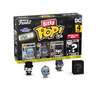 Funko Bitty Pop! Batman 85th - Freeze 4PK and A Surprise Mystery Mini Figure - 0.9 Inch (2.2 Cm) - DC Comics Collectable - Stackable Display Shelf Included - Gift Idea - Party Bags Stocking