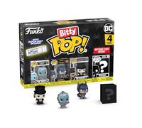 Funko Bitty Pop! Batman 85th - Freeze 4PK and A Surprise Mystery Mini Figure - 0.9 Inch (2.2 Cm) - DC Comics Collectable - Stackable Display Shelf Included - Gift Idea - Party Bags Stocking