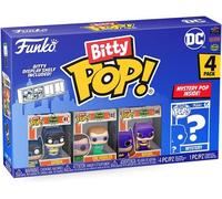 Funko Bitty Pop Batman DC 4 pack 2.2cm includes random mystery figure