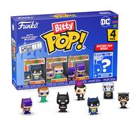 Funko Bitty POP: DC- Batman Adam West 4PK Vinyl Figure Collectables Toys Ages 3+
