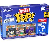 Funko Bitty POP DC - Batman, Batgirl, the Riddler and A Surprise Mystery Mini F