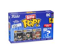 Funko Bitty POP! DC - Batman, Robin, Scarecrow and A Surprise Mystery Mini Figure - 0.9 Inch (2.2 Cm) - DC Comics Collectable - Stackable Display Shelf Included - Gift Idea - Party Bags Stocking