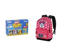 Funko Bitty Pop Disney Mickey/Minnie/Pluto - 2.2 cm Collectible Mini Figures, Disney Minnie Class HS Fan Backpack 2.2 31×44 cm Pink