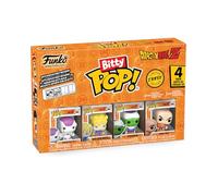 Funko Bitty POP! Dragon Ball Z and A Surprise Mystery Mini Figure - 0.9 Inch (2.2 Cm) Collectable - Stackable Display Shelf Included - Gift Idea - Party Bags Stocking - Cake Topper - Anime Fans