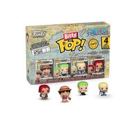 Funko Bitty POP! Figurine - One Piece Luffy - 4-Pack Mini Figurines - Vinyl