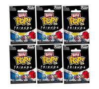 Funko Bitty Pop Friends Blind Bags - 12 Characters to Collect - Pack of 6