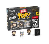 Funko Bitty Pop! GoT - Ned Stark 4pk and a Surprise Mini Figure - 0.9 Inch (2.2 cm) - Game of Thrones Collectible Stackable Display Shelf Included - Gift Idea Party Bag Stocking