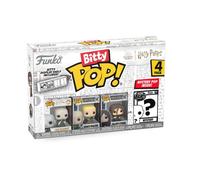 Funko Bitty POP! Harry Potter - Lord Voldemort™, Draco Malfoy™ (Quidditch™), Bellatrix Lestrange™ and A Surprise Mystery Mini Figure - 0.9 Inch (2.2 Cm) Collectable - Gift Idea - Cake Topper