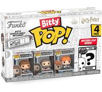 Funko Bitty Pop: Harry Potter Multipack Series 1 - Choose Your Toy!, Hermione & Hagrid & Ron Weasley +1 Mystery