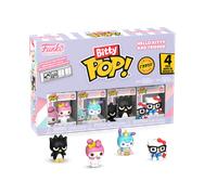 Funko Bitty Pop! Sanrio - My Melody - 4PK and A Surprise Mystery Mini Figure - 0.9 Inch (2.2 Cm) - Hello Kitty Collectable - Stackable Display Shelf Included - Gift Idea - Party Bags Stocking