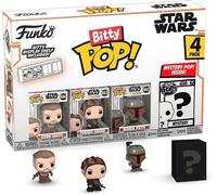Funko Bitty POP Mandalorian 4-Pack - Cobb Vanth, Fennec, Boba Fett + Mystery