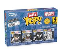 Funko Bitty Pop Marvel Venom 4 Pack Mini Vinyl Figures Chase Collectible Set