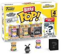 Funko Bitty Pop Minions 4 pack 2.2cm includes random mystery figure