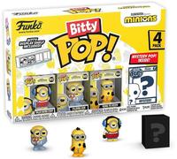 Funko Bitty Pop Minions 4 pack 2.2cm includes random mystery figure