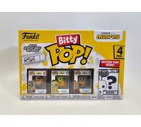 Funko Bitty Pop MINIONS 4Pack Mystery Pop Inside Vinyl Figure Display Shelf NEW
