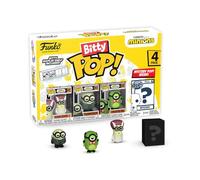 Funko Bitty POP! Minions and A Surprise Mystery Mini Figure - 0.9 Inch (2.2 Cm) - Minions 2 Collectable - Stackable Display Shelf Included - Gift Idea - Party Bags Stocking - Cake Topper