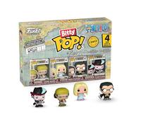 Funko Bitty Pop! One Piece - Usopp - 4 Pack - 1/6 Odds for Rare Chase Variant and A Surprise Mystery Mini Figure - 0.9 Inch (2.2 Cm) Collectable - Stackable Display Shelf Included
