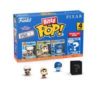 Funko Bitty Pop Pixar - UP 4PK - Carl, Russell (Dug Days), Dug and A Surprise