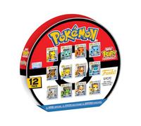 Funko Bitty Pop Pokemon - 12 Pack - Includes Pikachu, Eveee, Charmander, Squirtle And More - 0.9 Inch (2.2 Cm) - Collectable Mini