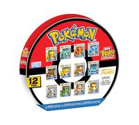 Funko Bitty Pop! Pokemon - 12 Pack - Includes Pikachu, Eveee, Charmander, Squirtle and more 0.9 Inch (2.2 Cm) Collectable Mini figure - Miniature Toys - Gift Idea