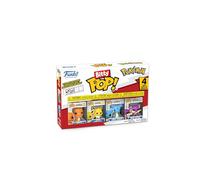 Funko Bitty POP! Pokemon: Charmander - Jolteon - Lapras - Rattata - 4 Pack - 0.9 inch (2.2 cm) Collectable - Stackable Display Shelf Included - Gift Idea - Party Bags Stocking - Cake Topper