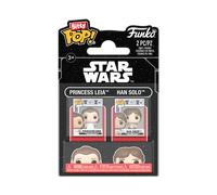 Funko Bitty Pop! Princess Leia & Han Solo 2-Pack