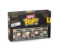 Funko Pop! Bitty: Netflix - Alina Starkov, General Kirigan, Mal, and Alina Starkov - 7/8" - Shadow and Bone Collectible - Stackable Display Rack Included - Gift Idea - Cake Topper