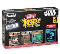 FUNKO BITTY POP STAR WARS HAN SOLO 4PK BITTY DISPLAY CASE INCLUDED 0.75" FIGURE