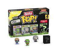 Funko Bitty POP! Teenage Mutant Ninja Turtles - Donatello,Shredder,Baxter Stockman and A Surprise Mystery Mini Figure - 0.9 Inch (2.2 Cm) - TMNT Collectable - Stackable Display Shelf Included