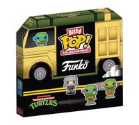 Funko Bitty Pop! Teenage Mutant Ninja Turtles (TMNT) - 12pc Multipack - 0.9 Inch (2.2 Cm) - Teenage Mutant Ninja Turtles Retro/Classic Collectable - Stackable Display Shelf Included - Gift Idea