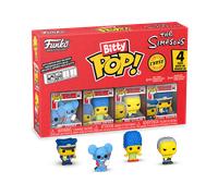 Funko Bitty Pop! the Simpsons - Itchy 4pk and A Surprise Mystery Mini Figure - 0.9 Inch (2.2 Cm) Collectable - Stackable Display Shelf Included - Gift Idea - Party Bags Stocking - Cake Topper