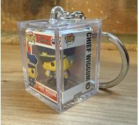 Funko Bitty Pop The Simpsons CHIEF WIGGUM CHASE Set Hard Case Key ring
