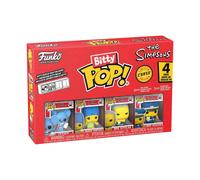 Funko Bitty Pop! the Simpsons - Itchy 4pk and A Surprise Mystery Mini Figure - 0.9 Inch (2.2 Cm) Collectable - Stackable Display Shelf Included - Gift Idea - Party Bags Stocking - Cake Topper
