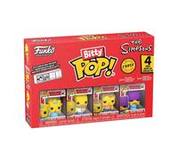 Funko Bitty Pop! The Simpsons - Maggie - 4 Pack - 1/6 Odds for Rare Chase Variant and A Surprise Mystery Mini Figure - 0.9 Inch (2.2 Cm) Collectable - Stackable Display Shelf Included