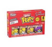 Funko Bitty Pop! the Simpsons - Maggie 4pk and A Surprise Mystery Mini Figure - 0.9 Inch (2.2 Cm) Collectable - Stackable Display Shelf Included - Gift Idea - Party Bags Stocking - Cake Topper