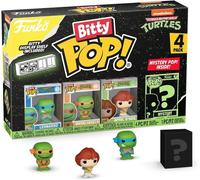 Funko Bitty POP TMNT 4-Pack - Leonardo, Michelangelo, April + Mystery Mini