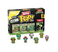 Funko Bitty POP TMNT 4-Pack - Raphael, Donatello, Leonardo, + Mystery