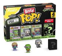 Funko Bitty Pop Tmnt Pack Of 4 - Donatello, Shredder, Baxter Stockman And Mystery